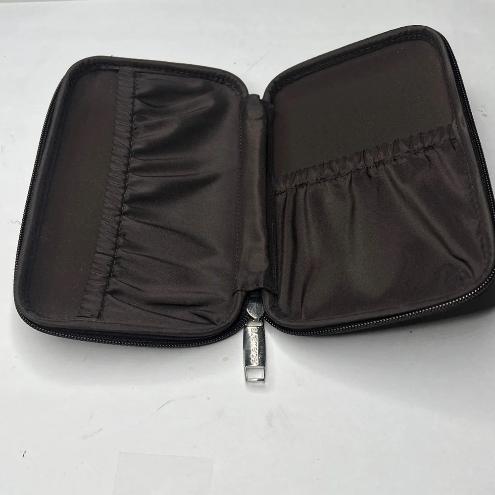 Laura Mercier Travel Brush Makeup Case Structured Zip Around